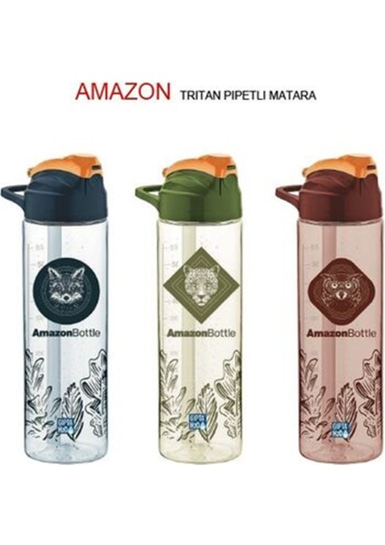 Amazon Pipetli 630 Ml Tritan Matara