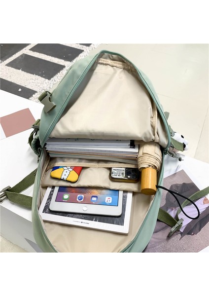 Büyük Kapasiteli Su Geçirmez Naylon Öğrenci Okul Çantası Sırt Çantası (Yurt Dışından) fiyatları