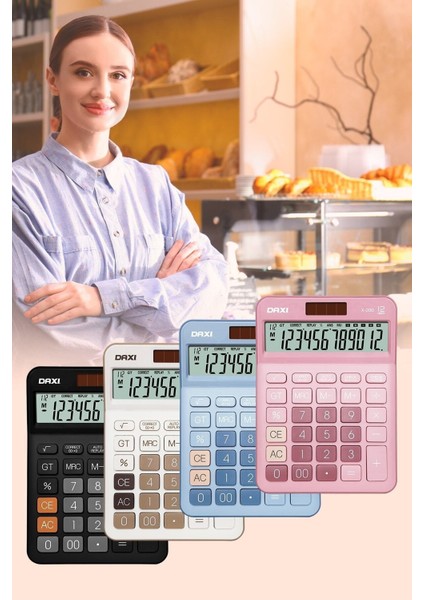 X-200 Büyük Ekranlı Masaüstü Hesap Makinesi – Ofis ve Okul Kullanımına Uygun Ergonomik Tasarım indirimleri