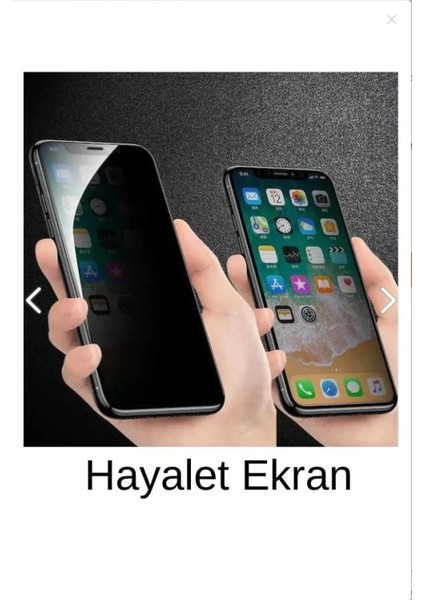 Apple iPhone 11 Pro Ekran Koruyucu Cam Hayalet Ekran Mat Hayalet Ceramic