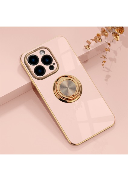 Iphone 12 Zil Standlı Elektrolizle Telefon Kılıfı (Yurt Dışından)