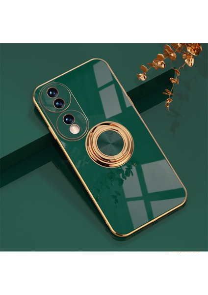 Huawei Honor 70 Zil Standlı Elektrolizle Telefon Kılıfı (Yurt Dışından)