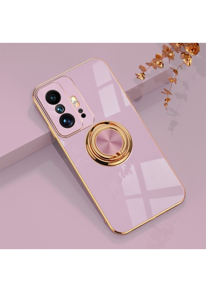 Xiaomi Mi 12T Halkalı Elektrolizle Telefon Kılıfı (Yurt Dışından)
