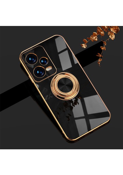 Xiaomi Redmi K60 Pro Halkalı Elektrolizle Telefon Kılıfı (Yurt Dışından)