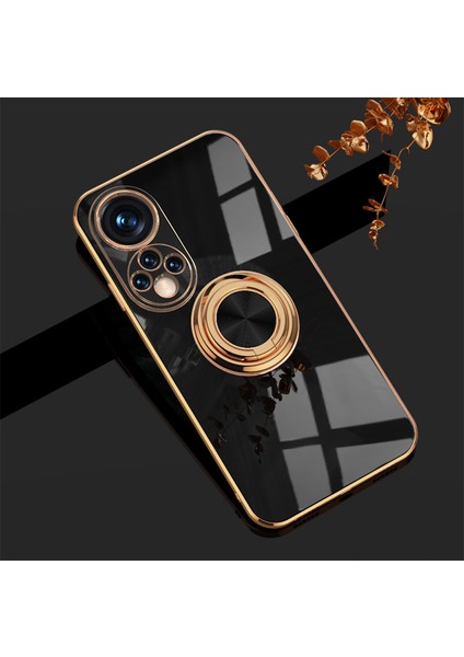 Huawei Nova 9 Zil Standlı Elektrolizle Telefon Kılıfı (Yurt Dışından)