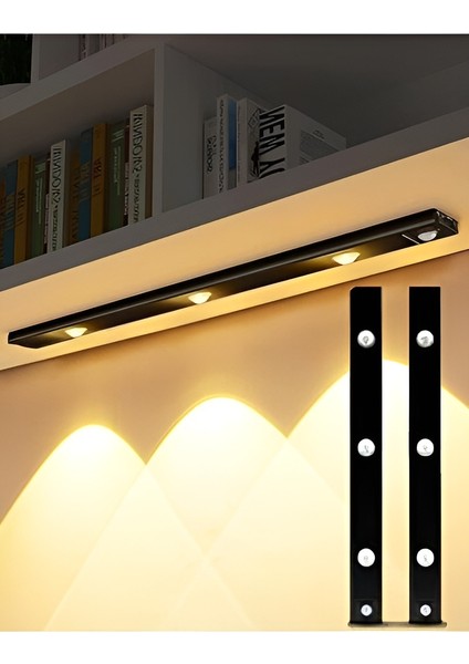 3 Watt Ledli Bella Slim Cabinet USB Şarjlı Sensörlü 3 Renk Işık Armatür CT-2464