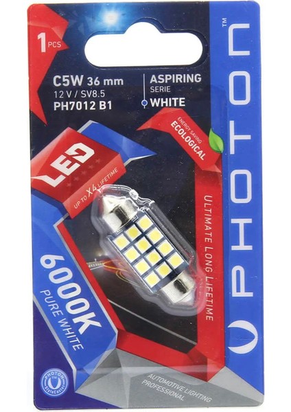 C10W 36MM Sofit LED (Tekli Blister)
