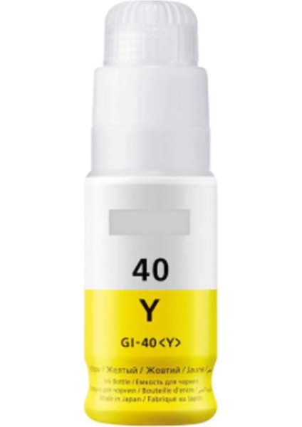 Sanzio Canon Gı-40/41 Mürekkep Sarı Muadil 7000 Sayfa 70Ml