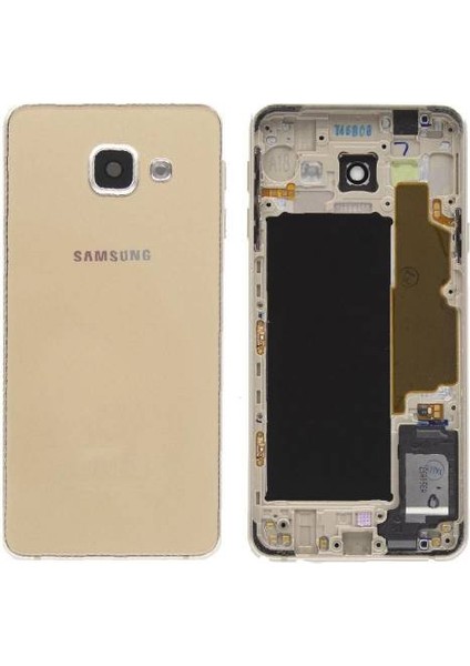 Gmr Samsung Galaxy A3 2016 A310 Kasa Kapak Gold