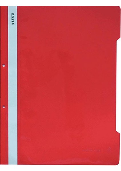 4189 Telli Dosya Plastik 50 Adet - Kırmızı