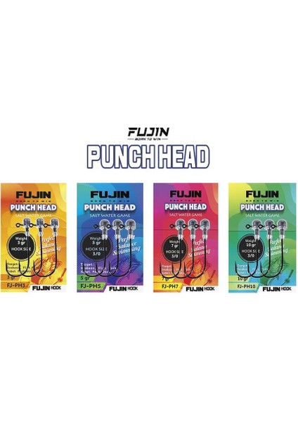 Punch Head Fj-Ph 3/0 Jig Head