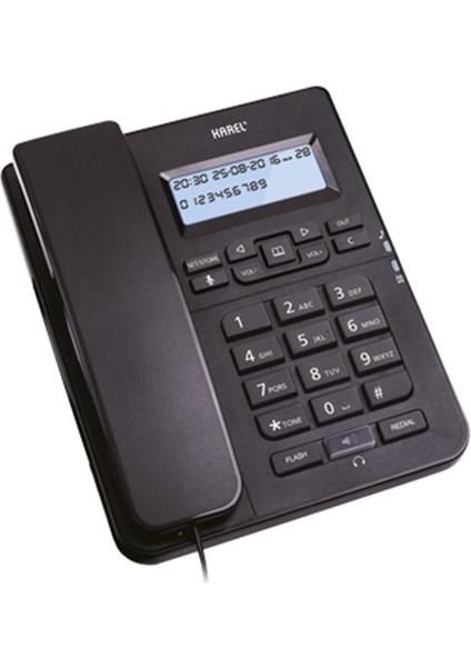 TM145 Kablolu Telefon - Siyah