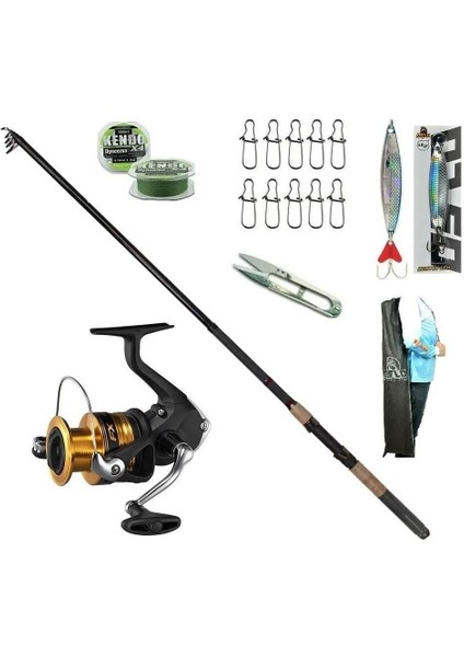 FX4000 Remixon Sapphıre 270CM 10-40GR Spin Olta Takımı Seti
