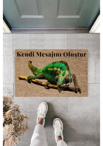 Dijital Baskı Kişiye Özel Iç Kapı Dekorasyon Paspas PS11219