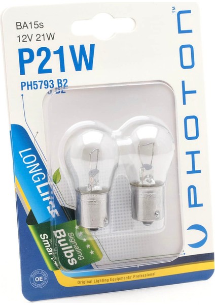 Blister Minyatür Serisi P21W PH5793 B2