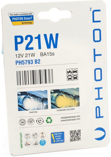 Blister Minyatür Serisi P21W PH5793 B2 fiyatları