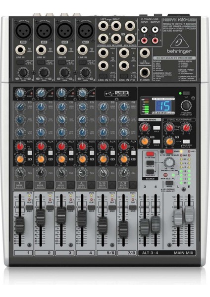 X1204usb 12 Kanallı Efektli Mikser