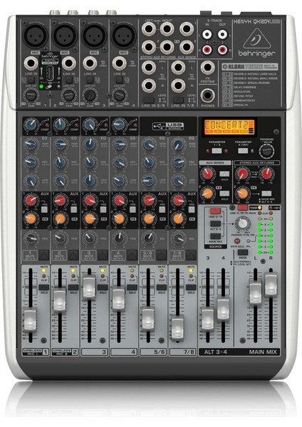 QX1204USB 12 Kanal Efektli Mikser