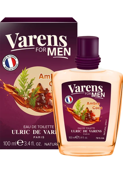 Ulric de Varens For Men - Ambre Coca EDT Erkek Parfüm 100 ml