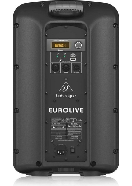 Eurolive B12X 12" 1000W Dijital Mikserli Bluetooth Aktif Hoparlör