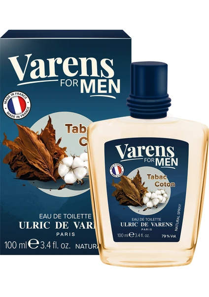 Ulric de Varens For Men - Tabac Coton EDT Erkek Parfüm 100 ml