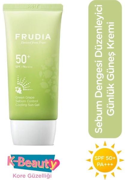 Green Grape Gözenek Kontrol Güneş Kremi SPF50 50g