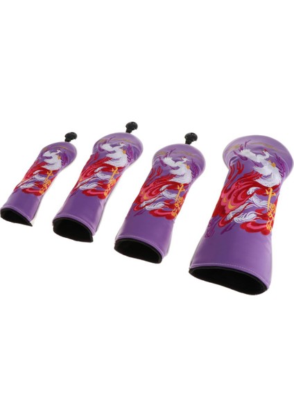 Evrensel Golf Kulübü Kapakları Woods Golf Atıcı Başörtüsü 1 3 5 Ut Pu + Kadife 1 (Yurt Dışından) fiyatları