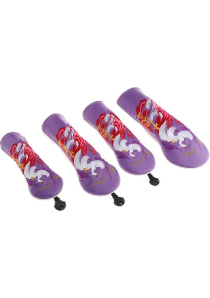 Evrensel Golf Kulübü Kapakları Woods Golf Atıcı Başörtüsü 1 3 5 Ut Pu + Kadife 1 (Yurt Dışından) indirimleri