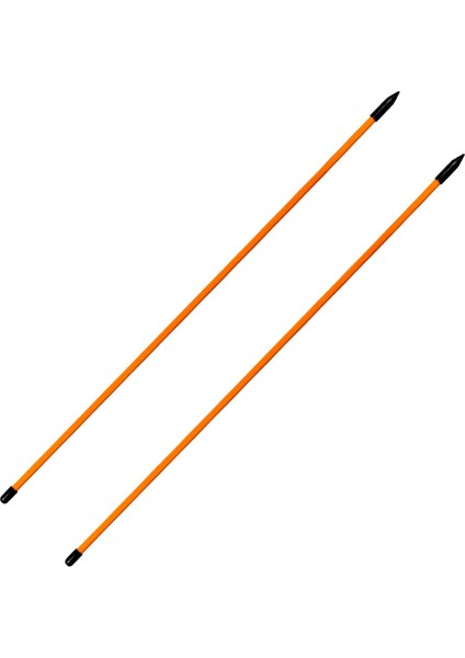 Golf Hizalama Çubukları 48" 2'li Paket Golf Hizalama Çubukları Salınımınızı ve Orange'ınızı Geliştirmek Için (Yurt Dışından)