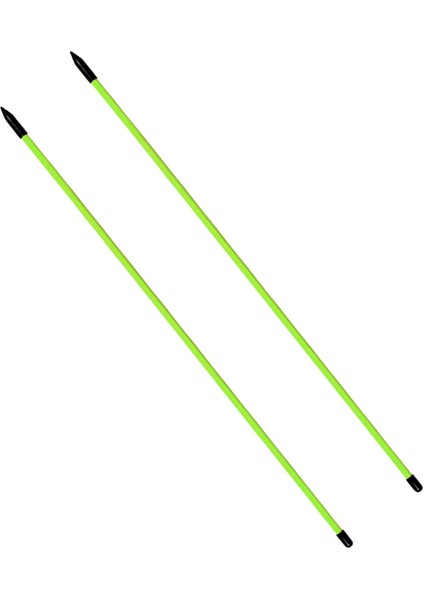 2 Adet Golf Hizalama Çubukları Golf Eğitim Ekipmanları Egzersiz Amaçlı Yeşil (Yurt Dışından) indirimleri