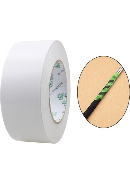 50M Golf Yapışkanlı Sicker Golf Yeniden Kavrama Sarma Kama Kavrama 50MMX50M (Yurt Dışından) indirimleri