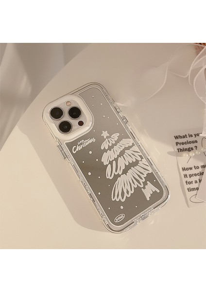 Noel Ağacı Ayna iPhone 12 Pro Max Apple Telefon Kılıfı (Yurt Dışından) modelleri