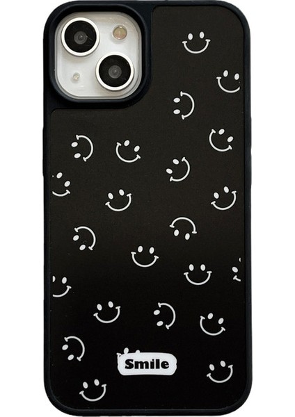 iPhone 14 Için Graffiti Smiley Face Apple Telefon Kılıfı (Yurt Dışından)