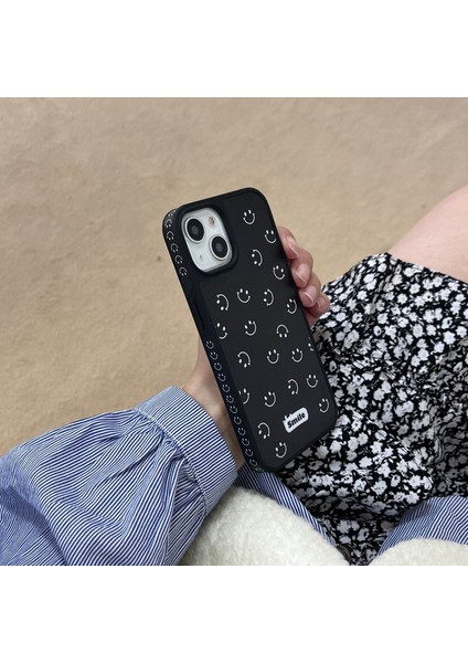iPhone 14 Için Graffiti Smiley Face Apple Telefon Kılıfı (Yurt Dışından) fırsatları