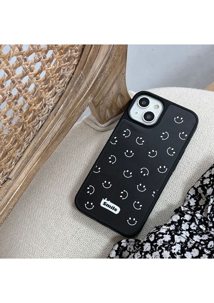 iPhone 14 Için Graffiti Smiley Face Apple Telefon Kılıfı (Yurt Dışından) indirimleri