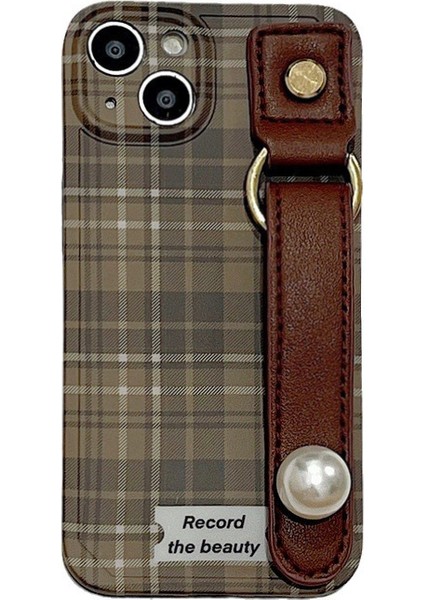 iPhone 11 Apple Telefon Kılıfı Için Damalı Bileklik (Yurt Dışından)