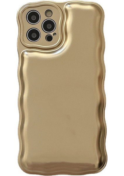Metalik Hava Yastıklı iPhone 12 Pro Max Apple Telefon Kılıfı (Yurt Dışından)