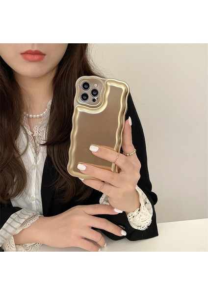 Metalik Hava Yastıklı iPhone 12 Pro Max Apple Telefon Kılıfı (Yurt Dışından) fiyatları