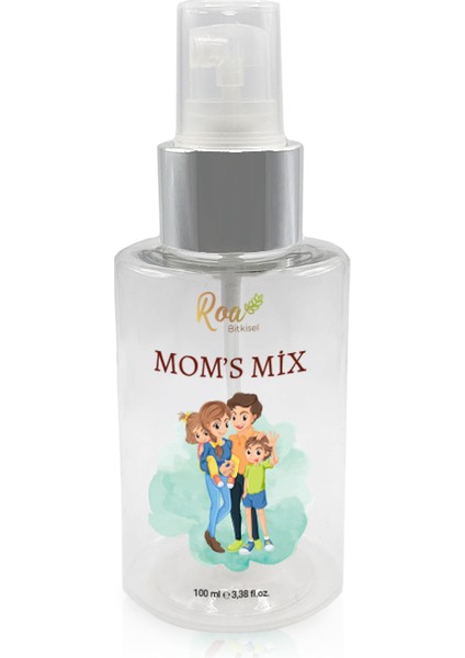 Roa Bitkisel Mom's Mix Virüssavar Yüz ve Vücut Spreyi