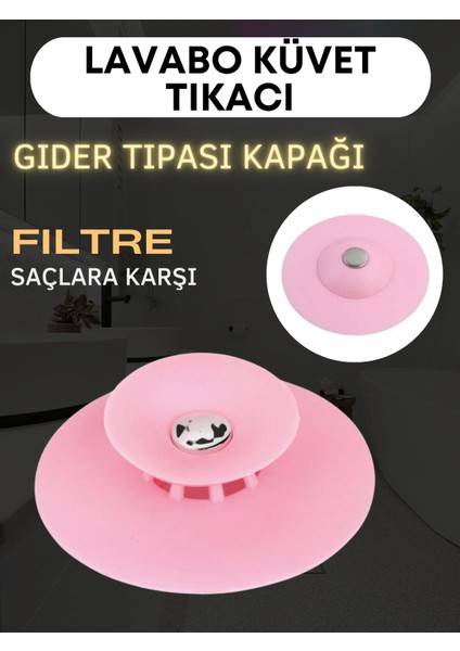 Lavabo Küvet Tıkacı Mutfak Banyo Gider Tıpası Kapağı Tıkaç Süzgeç