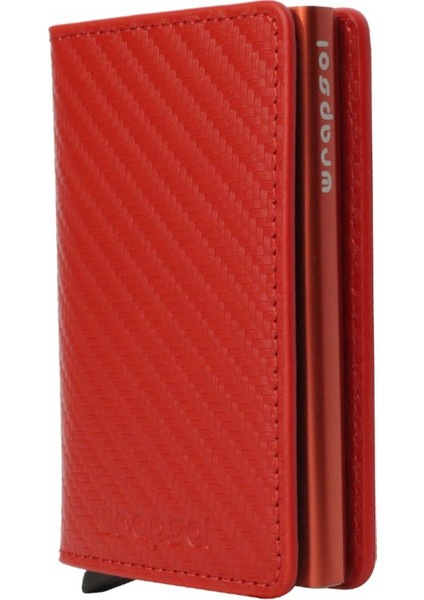 Mekanizmalı Cüzdan Akıllı Kartlık Book Karbon