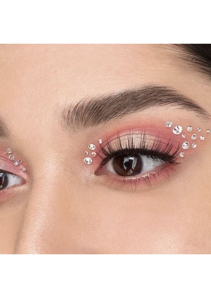 Mor Inci, Yıldız, Kalpli Model 159 Adet Işıltılı Yüz ve Vücut Taş