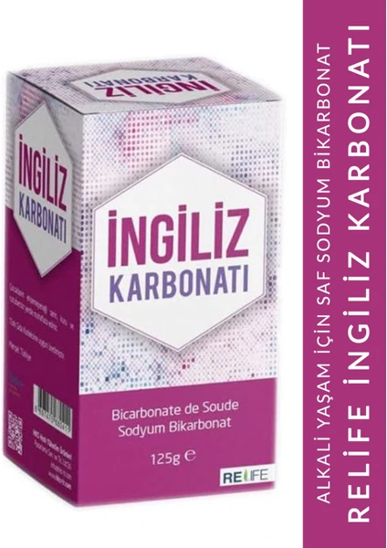 Saf Ingiliz Karbonatı 125 gr Sodyum Bikarbonat Alkali Yaşam