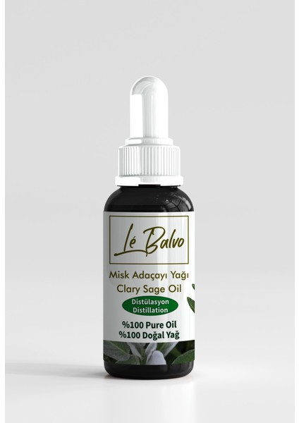 Le Balvo Misk Adaçayı Yağı 10 ml ( Clary Sage Oil )