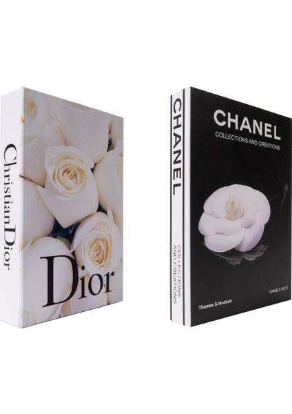 Dior&chanel Dekoratif Kitap Kutusu Set fiyatları