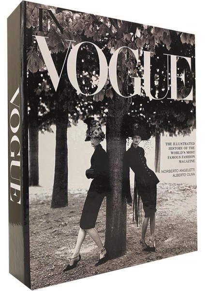 Vogue Kadınlar Dekoratif Kitap Kutu Aksesuar