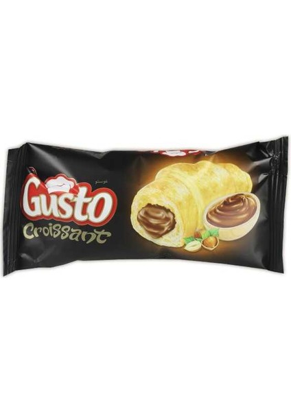 Gusto Kruvasan Çikolatalı 40 Gr. 6 Adet (1 Kutu)