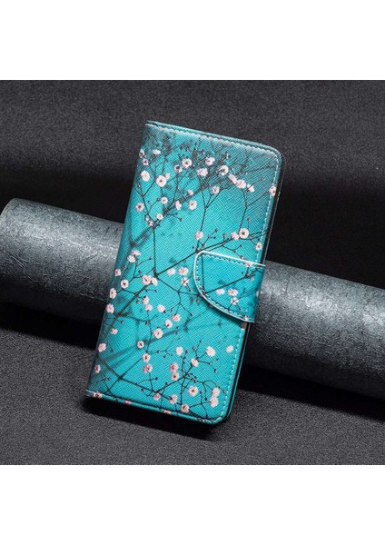 Xiaomi 12T 5g /redmi K50 Ultra 5g /12T Pro 5g Cüzdan Kılıf Pu Deri Manyetik Kapanma Deseni Dönüş Stand Telefon Kapak Çiçeği Çiçeği (Yurt Dışından)