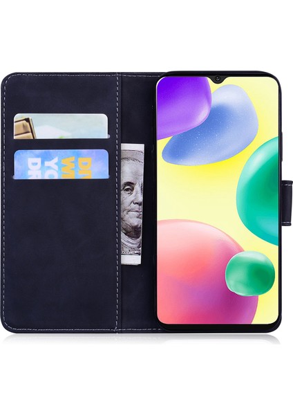 Xiaomi Redmi Için 10A Pu Deri Cüzdan Telefon Kapak Standı Özellik Manyetik Kapatma Şok Geçirmez Flip Folio Case-Black (Yurt Dışından) fiyatları