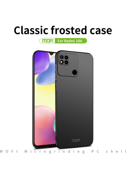 Xiaomi Redmi Için Kalkan 10A Mat Yüzey Sert Pc Kapağı Strap-Rose Gold ile Çizgiye Karşı Çizgiye Karşı Kamera Koruma Kılıfı (Yurt Dışından) fiyatları